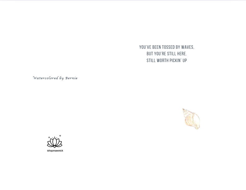 Still Worth Picking Up Card - Resilience Affirmation Card