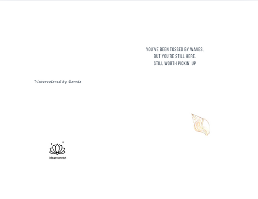 Still Worth Picking Up Card - Resilience Affirmation Card