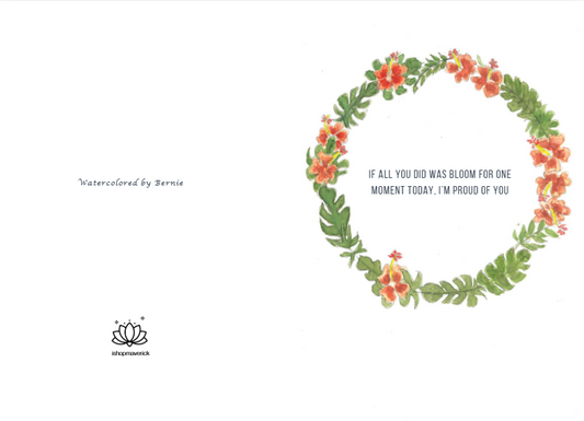 I'm Proud of You Card - Small Victories Affirmation Card