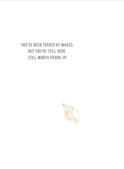 Still Worth Picking Up Card - Resilience Affirmation Card